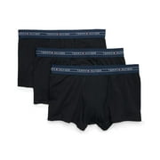 Men's Tommy Hilfiger 09T3435 Cotton Stretch Breathe Trunks - 3 Pack (Black M)