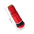 thumbnail image 2 of ADDHAT 4Ud Cubiertas De Para De Automóvil En Aluminio Resistente Rojo, 2 of 6