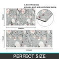 thumbnail image 7 of Pioneer Flower Floral Print Pattern Kitchen Rugs Sets Of 2,Anti Fatigue Kitchen Mat Rugs Non Slip Washable,Decorative Kitchen Floor Mats for Kitchen,Sink,Laundry,17"x30"+17"x47", 7 of 7