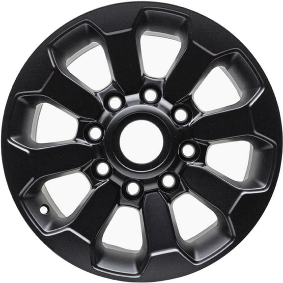 Factory Replacement New Alloy Wheel for 2019-2023 Dodge 2500 Pick Up 17x8 inch Matte Black Rim