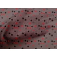 thumbnail image 4 of oneOone Cotton Cambric Dusty Brown Fabric Cartoon Face & Polka Dot Quilting Supplies Print Sewing Fabric By The Yard 56 Inch Wide, 4 of 4