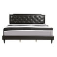 thumbnail image 4 of Glory Furniture Deb Faux Leather Upholstered King Bed in Cappuccino, 4 of 8