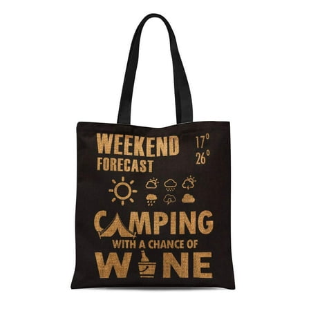 NUDECOR Canvas Tote Bag Recreational Camper Motorhome Vehicle Camping ...