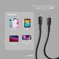 thumbnail image 4 of Cable ACTECK LINX PLUS CL420 USB C a LIGHTNING 1 Metro Negro AC-934862 negro, 4 of 5