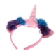thumbnail image 3 of Tela Cuerno Diadema de Flores Halloween Navidad Disfraz Niños Adultos , Rosado, 3 of 8