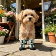thumbnail image 4 of 4 Pcs Waterproof Dog Shoes with Reflective Straps, Breathable Non-Slip Boots for Large Dogs, Paw Protection for Daily Walking, 4 of 6