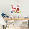thumbnail image 5 of Logiee Christmas Gnome With Love Print Canvas Wall Art ,Art Poster,Canvas Decorative Picture,Decor Wall Pictures for Living Room Bedroom Bathroom,Ready to Hang, 5 of 6