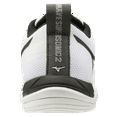 thumbnail image 4 of Mizuno Women's Wave Supersonic 2 Volleyball Shoe, Size 5, White-Black (0090), 4 of 5