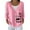 A-Pink, variant on Cnbwig Cozy Sweaters for Women Elegant Long Sleeve Knit Cardigan Button Down Sweater Cat Knitted Coat Loose V Neck Jacket Shirts for Ladies Hoodies B-Pink XL
