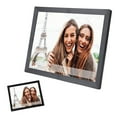 thumbnail image 4 of 15 Inch Digital Picture Frame with 80,000 Photos Storage, HD Touch Screen, Auto Rotate,  Smart Electronic Digital Photo Frame for Vphoto APP, Share Moments Anywhere, 4 of 7