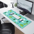 thumbnail image 2 of Long Mouse Pads for Desk,LightBlue Cartoon Dinosaurs Trees Clouds Desk Mats on Top Of Desks, Desk Mouse Pad Extra Large with 3mm Non-Slip Base and Stitched Edge for Gaming,Work,Home 31.5"x11.8", 2 of 5