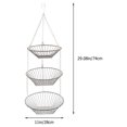 thumbnail image 2 of FONWILYO 1Set Hanging Kitchen Baskets 74X28X28CM Air Circulation Feature, 2 of 8