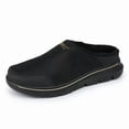 thumbnail image 4 of Men's Solid Color Casual Slip-On Shoes, Pull On Design with Lining for Extra Warmth and Comfort/Comfortable Sneakers, 4 of 9