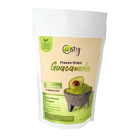 freeze dried Guacamole (Lime and Salt)