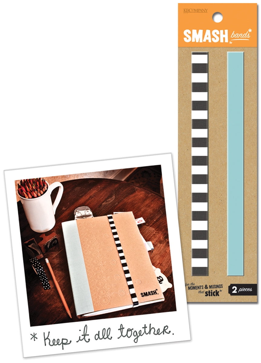 K & Company Papercrafting Smash Bands, 2 Count