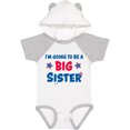 thumbnail image 3 of Inktastic July 4th Im Going to Be a Big Sister Girls Baby Bodysuit, 3 of 5