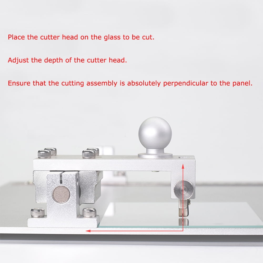 ITO Conductive Glass Cutter FTO/AZO/Quartz Glass Cutting Table with Dual Heads 0.02" Accuracy
