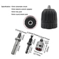 thumbnail image 4 of Llave de taladro Destornillador de mandril eléctrico Kit convertidor de controlador de impacto 4 piezas, 4 of 6