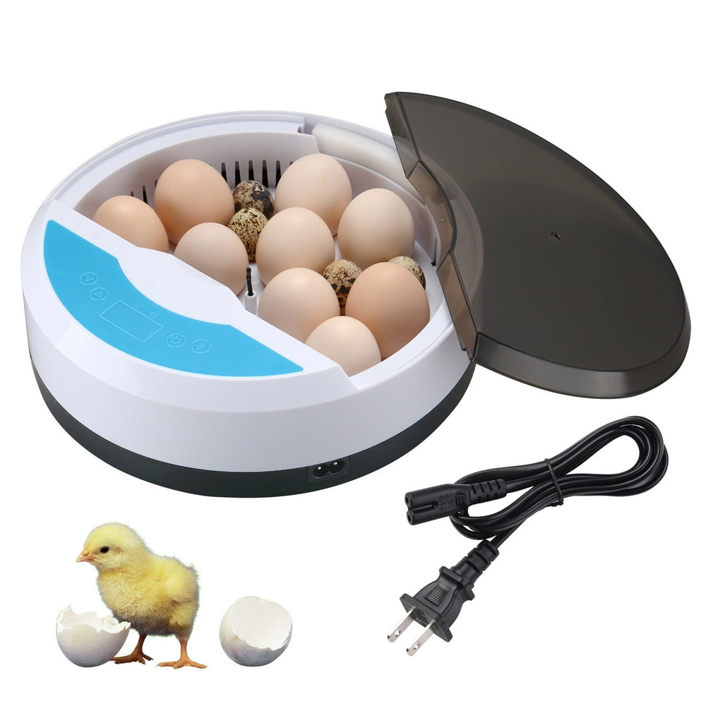 9 Egg Incubator LED Candler Constant Temperature Digital Hatcher