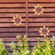 thumbnail image 3 of BRIGHTFUFU De Pared En Metal Con Flor Girasol Para Ambiente Interior Y Exterior, 3 of 6