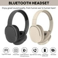 Ponyta Noise Cancelling Headphones, Bluetooth Wireless Headphones, Over