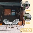 thumbnail image 4 of Lona impermeable para lluvia, lona gruesa transparente para toldo de exterior, lona grande con ojales, 4 of 6