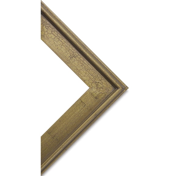 Blick Simplon Frame, 3-1/4”-12” x 24” x ½”, Gold Leaf Crackle