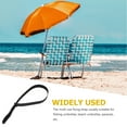 thumbnail image 3 of Homoyoyo 6-Pack Black Adjustable Patio Umbrella Straps for Outdoor Use with Blending Fabric, 3 of 8