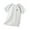White, variant on Ticikt Boy's UPF 50 Rash Guard Athletic Shirts Short Sleeve Sport Fishing Surfing Water Beach Shirts Quick Drying Top,Color:Blue,Size:150