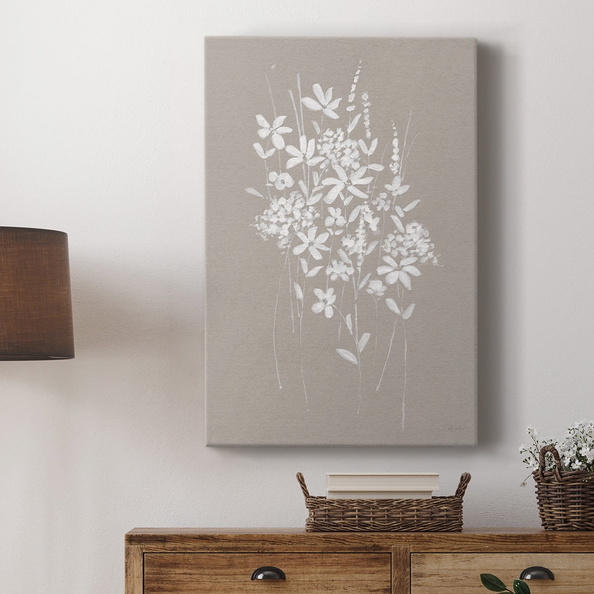 Delicate Botanicals I Premium Gallery Wrapped Canvas - Ready to Hang