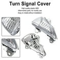thumbnail image 2 of Front Turn Signals Cover For Kawasaki ER-6N EX650 Ninja 650 400R EX400 Clear, 2 of 9
