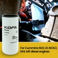thumbnail image 2 of 5PCS LF9009 Engine Oil Filter Fits:Cummins Case John Deer Kobelco Komatsu IHC Volvo &, 2 of 5