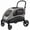 black, variant on Ataucjin Heavy Duty Dog Stroller for Large Dogs Up to 135 Lbs, Dual Entry Pet Wagon with All Terrain Wheels, One-Foot Brake, Easy Fold, Breathable Mesh, Adjustable & Removable Handle for Senior Pets