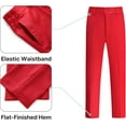 thumbnail image 4 of Lycody 3pcs Boys Tuxedo Suit Set for Teen and Kids Slim Fit Sizes 2-20 Blazer Vest Pants Formal Wedding Outfit for Kids, 4 of 7
