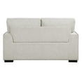 thumbnail image 5 of Pemberly Row Modern Chenille Fabric Upholstered Loveseat in Beige, 5 of 8