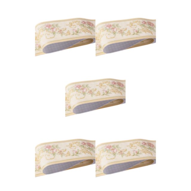 kurtrusly Self Adhesive Kitchen Bathroom Sticker Home Décor Effortlessly Personalized Home Style Creative Yellow pastoral 5Set