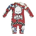 thumbnail image 5 of Pochacco Baby Footless Rompers, Long Sleeve Baby Onesie Jumpsuit for Boys Girls, 5 of 8