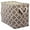 Brown, variant on 17.5 x 12 x 15 in. Lattice Rectangle Polyester Storage Bin, Brown - Large