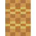 thumbnail image 1 of Ahgly Company Indoor Rectangle Patterned Orange Novelty Area Rugs, 7' x 10', 1 of 6