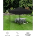 thumbnail image 3 of Kojooin Pop-Up Canopy with Adjustable Height & Reinforced Support – Waterproof Outdoor Tent for Backyard Party, Portable Gazebo Shelter for Patio, Garden, Deck, and Beach, 3 of 7