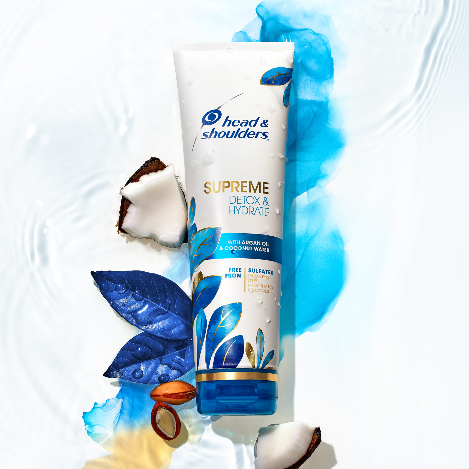 Head & Shoulders Supreme Conditioner, Detox and Hydrate, for All Hair Types, 9.4 fl oz - image 8 of 10