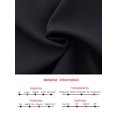 thumbnail image 3 of INSPIRE CHIC Women's Business Pencil Skirt High Waist Formal Work Knee Length Skirts XL Navy Blue, 3 of 4