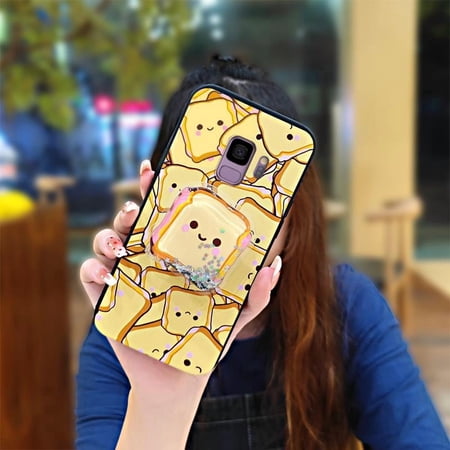 LYM-Phone Case For Samsung Galaxy S9/SM-G9600, Phone lens protection Fashion Design Kickstand Waterproof Durable Rotatable stand Cartoon Anti-knock Dirt-resistant Simplicity Back Cover