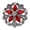 NSKZ1007, variant on Classic Crystal Flower Charm Snap Button Fit 18mm Snap Jewelry Making DIY-NSKZ1005