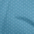 thumbnail image 1 of oneOone Polyester Spandex Medium Blue Fabric Shoes Sewing Craft Projects Fabric Prints By Yard 56 Inch Wide, 1 of 5