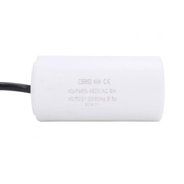 Wchiuoe Motor Machine Start Capacitor, ESR 0.2 Motor Running Capacitor, For Starting The Motor 50/60Hz Motor Machinery Electrical Appliance