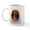 White, variant on CafePress - Dachshund Red Longhair 1 Mug - 11 oz Ceramic Mug - Novelty Coffee Tea Cup