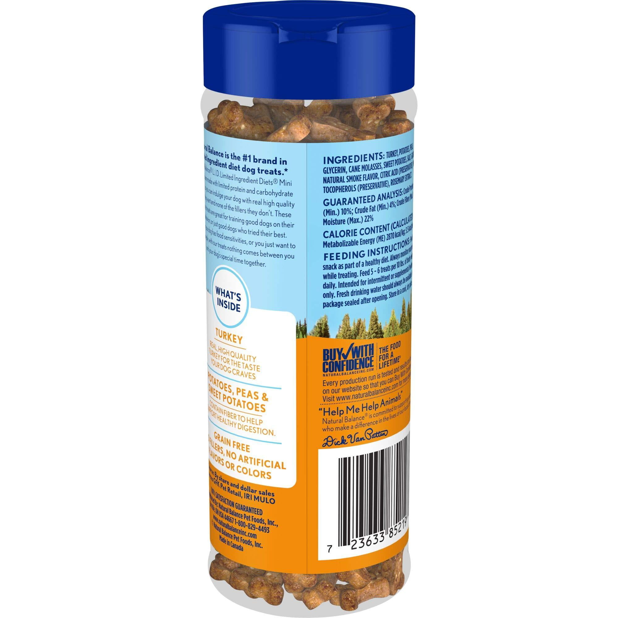 Natural Balance Limited Ingredient Mini-Rewards Turkey Grain-Free