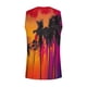 thumbnail image 5 of Camiseta sin mangas de cuello redondo para hombre, ropa deportiva para el hogar, pijamas, camiseta de color liso, blusa deportiva de poliéster para hombre, 5 of 5