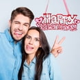 thumbnail image 2 of Mrzhqd Valentines Decorations Valentine'S Day Doorplate-Happy Valentine'S Day Sign Farmhouses Decoration-Valentine'S Day Decoration Front Door Decoration--Valentine'S Day Home Decoration, 2 of 9